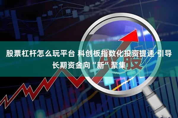 股票杠杆怎么玩平台 科创板指数化投资提速 引导长期资金向“新”聚集